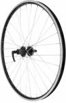 VELOX M240 hátsó trekking kerék 700x35, tárcsafékes, V-fékes, fekete, 6 csavaros agy, Shimano/SRAM 9-10 sebességes kazettához VELOX Bicikli alkatrészek Kerékpár alkatrészek Kerékpár kerekek