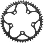 Stronglight lánctányér országúti kerékpárhoz, 5 karos, 50T, 110 mm, külső, fekete, alumínium, Shimano típus, 9/10/11 sebességhez STRONGLIGHT Bicikli alkatrészek Kerékpár alkatrészek Kerékpár lánctányérok