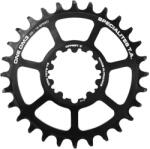 Specialites Ta DM 28 fogas MTB lánctányér, közvetlen rögzítés, SRAM GX/XX1/X01-11-12V-hoz, fekete (BOOST, 3 mm eltolás) SPECIALITES TA Bicikli alkatrészek Kerékpár alkatrészek Kerékpár lánctányérok