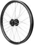 VELOX 20" első MTB kerék, Kargo Disc E-bike-hoz, alumínium, fekete, duplafalú, Shimano M475 agy, 6 furatos tárcsafék, gyorskioldó, rozsdamentes küllők (megerősített) VELOX Bicikli alkatrészek Kerékpár alkat