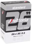 VITTORIA 26 x 1.90-2.125 belső gumi kerékpárhoz, standard szelep VITTORIA Bicikli alkatrészek Kerékpár alkatrészek Bicikli belső gumik