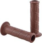 SIP Style Markolatpár Ø 22/24 mm, 125 mm hosszú, Vespa GTS/GTS Super/GT/GT L 125-300ccm modellekhez, dohánybarna SIP Style Bicikli alkatrészek Kerékpár alkatrészek Kerékpár kormányszalagok és markolatok