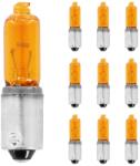 Vicma mini halogén izzó H21W 12V 21W BAX9s hosszú, narancssárga (irányjelzőhöz), 10 darabos csomag Vicma Elektromos alkatrészek Világítás és fényjelzés Izzók Jelző- és műszerizzók BAX9s/BAY9s jelzőizzók