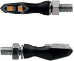 TAAC FR19 2 LED-es motorkerékpár irányjelző, átlátszó-fekete (M8 - hossz: 44 mm - magasság: 11 mm) (pár) prémium minőség, ECE engedélyezett TAAC Elektronika Világítások Indexek