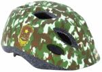 POLISPORT (Vélo) POLISPORT JUNIOR gyermek kerékpáros sisak, zöld army, 52-56 cm, racsnis állítás, LED világítással (kártyán) POLISPORT (Vélo) Bicikli alkatrészek Kerékpáros ruházat Kerékpáros sisakok