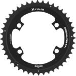 Specialites Ta 44 fogas külső lánctányér 4 karos D. 110 Shimano Ultegra R8100-8170, Dura-Ace R9200-9270, 105 R7100, TA X110, fekete, 12 sebességes SPECIALITES TA Bicikli alkatrészek Kerékpár alkatrészek Kerékpár lán