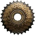 SHIMANO 7 sebességes szabadonfutó 14-28 bronz-fekete SHIMANO Bicikli alkatrészek Kerékpár alkatrészek Kerékpár kazetták