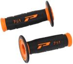 PROGRIP 791 Off Road markolat, dupla sűrűségű, narancs-fekete, 115 mm (pár), cross-motorkerékpárhoz ProGrip Bicikli alkatrészek Kerékpár alkatrészek Kerékpár kormányszalagok és markolatok