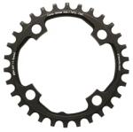 Stronglight MTB lánckerék single 30T, 94 mm fekete, alumínium 7075, 4 karos, SRAM X01 11 sebességeshez, vastagság 5 mm STRONGLIGHT Bicikli alkatrészek Kerékpár alkatrészek Kerékpár lánctányérok