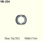 Wesrah VB-224 fékpofa Wesrah Futómű és fék alkatrészek Fékpofák (dobfék)