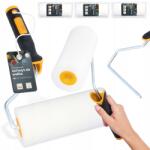 TRCR 3x Festőhenger Habszivacs 18 cm Festék Lakk Szivacs Fogantyú H0 (SE030103807)