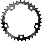 Specialites Ta ZELITO Shimano 9-10 sebességes országúti lánctányér, 5 karos, 24T, Ø74, tripla belső, fekete alumínium 7075 SPECIALITES TA Bicikli alkatrészek Kerékpár alkatrészek Kerékpár lánctányérok