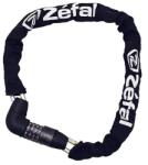 Zéfal M12 kerékpár lopásgátló kombinált lánczár, 8 mm átmérő, 0, 80 m, fekete ZEFAL Bicikli alkatrészek Kerékpáros kiegészítők Biciklizárak