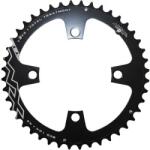 MICHE E-bike lánckerék, 4 karos, Ø 104 mm, Yamaha-hoz, 44 fog, külső, tripla-dupla, fekete MICHE Bicikli alkatrészek Kerékpár alkatrészek Kerékpár lánctányérok