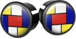 VELOX DOMING "MONDRIAN" kormányvégdugó országúti kerékpárhoz (2 db/bliszter) VELOX Kormányok és tartozékaik Kormányvégek