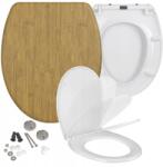 AWD Interior WC-ülőke Szabadon álló Univerzális Duroplast Fa Bambusz Bambly (AWD02182035)