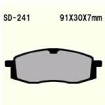 Wesrah VD-241 fékbetét Wesrah Futómű és fék alkatrészek Fékbetétek (tárcsafék)