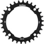 SUNRACE Plateau VTT 4BRA D. 104 30 fogas középső lánctányér fekete alumínium, kompatibilis más márkákkal, Narrow Wide SUNRACE Bicikli alkatrészek Kerékpár alkatrészek Kerékpár lánctányérok