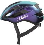 ABUS ABUS Route Wingback Flip Flop lila felnőtt kerékpáros sisak, M méret (52-58 cm), tekerőgombos állítással ABUS (Vélo) Egyéb járművek Kerékpározás Kerékpáros védelem Kerékpáros sisakok