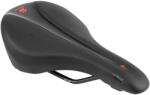 NEWTON ICHNOS RACING junior nyereg 256x140 mm acél pálcákkal NEWTON Bicikli alkatrészek Kerékpár alkatrészek Kerékpár nyergek