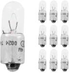Flösser 6V 4W T4W BA9S lámpaizzó - átlátszó (helyzetjelző), 10 db/csomag FLOSSER Elektronika Világítások Izzók 6V-os izzók