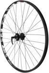 VELOX KARMA 29" MTB első kerék, tárcsafékes, fekete, duplafalú, 6 furatos agy, belső perem 21 mm, külső perem 27 mm VELOX Bicikli alkatrészek Kerékpár alkatrészek Kerékpár kerekek