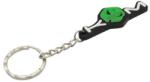 Krm Pro Ride 52x21 mm zöld kulcstartó (egy darab) KRM PRO RIDE Kulcstartók, bőrtáskák, ajándékok