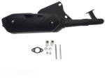 Tecnigas Silent Pro Piaggio Sfera / Typhoon 80cc kipufogó, fekete Tecnigas Kipufogórendszer Komplett kipufogók Tuning robogókipufogók