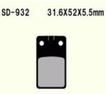 Wesrah VD-932 fékbetét Wesrah Futómű és fék alkatrészek Fékbetétek (tárcsafék)