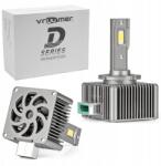 Vroomer Led izzó gyertya Vroomer D3S 55W 6000K PK32d-5 fehér, 2 darabos szett