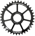 Specialites Ta ONE SH52 lánctányér MTB-hez, közvetlen rögzítés, 36 fog, matt fekete alumínium, Shimano XTR M9100, XT M8100, SLX M7100-M900, 10-11-12 sebességhez SPECIALITES TA Bicikli alkatrészek Kerékpár alkatrésze