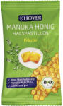 Hoyer Dropsuri bio cu ierburi si miere de Manuka 250+, fara gluten, 30 g