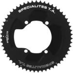 Specialites Ta lánctányér országúti kerékpárhoz, Ø110, 4 karos, Shimano Ultegra R8000-6800, TA SPEED 2-X110 (AERO), 55 fog, kompatibilis 105 5800+R7000, Dura Ace 9000+9100, fekete, Shimano Ultegra R8000-6800 11 sebe