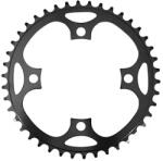 SELECTION P2R (Vélo) P2R E-bike lánctányér - 4 karos - egyes, 42T, Ø104, fekete alumínium (BOSCH 1. és 3. generációhoz, BROSE kompatibilis) SELECTION P2R (Vélo) Bicikli alkatrészek Kerékpár alkatrészek Kerékpár lánctányér