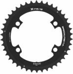 Specialites Ta 4 karos országúti lánctányér, D110, Shimano Ultegra R8100-8170, Dura-Ace R9200-9270, 105 R7100 kompatibilis, X110, 42 fog, külső, fekete, 12 sebességes SPECIALITES TA Bicikli alkatrészek Kerékpár alka