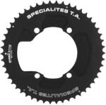 Specialites Ta lánctányér országúti kerékpárhoz - Ø 110 mm - 4 karos - SHIMANO ULTEGRA R8000/6800 kompatibilis, TA SPEED 2-X110 (AERO), 50 fog, kompatibilis 105 5800+R7000, DURA ACE 9000+9100, fekete, 11 sebességes 