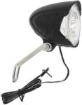 SELECTION P2R (Vélo) P2R CITY első dinamós kerékpár lámpa villára LED 30 lux, be/ki kapcsolóval (80 mm) fekete SELECTION P2R (Vélo) Egyéb járművek Kerékpározás Kerékpáros kiegészítők Kerékpár-világítás és láthatóság