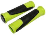 NEWTON MTB markolatpár, Dual Compound, zöld-fekete, 130 mm NEWTON Bicikli alkatrészek Kerékpár alkatrészek Kerékpár kormányszalagok és markolatok