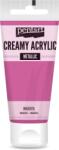 Pentart Krémes akrilfesték metál 60 ml magenta (PA-28012)