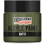 Pentart Matt akrilfesték 50 ml kekizöld (PA-13112)