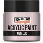 Pentart Metál akrilfesték 50 ml rózsaszín (PA-6241)