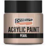 Pentart Gyöngyház akrilfesték 50 ml barack (PA-3533)