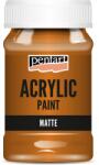 Pentart Matt akrilfesték 100 ml narancs (PA-1984)