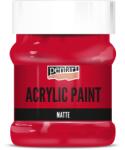 Pentart Matt akrilfesték 230 ml rúzspiros (PA-17549)