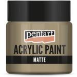 Pentart Matt akrilfesték 50 ml mogyoró (PA-14112)