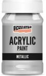Pentart Metál akrilfesték 100 ml ezüst (PA-2015)