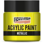 Pentart Metál akrilfesték 50 ml sárga (PA-6237)