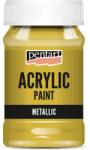 Pentart Metál akrilfesték 100 ml antikarany (PA-2014)