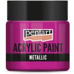 Pentart Metál akrilfesték 50 ml magenta (PA-3510)