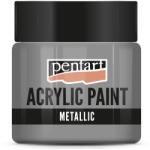 Pentart Metál akrilfesték 50 ml silver touch (PA-29363)